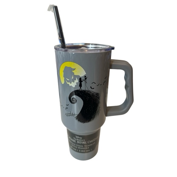 New Nightmare Before Christmas‎ Stainless Tumbler 40oz Cup Mug Jack Skellington - Picture 2 of 7